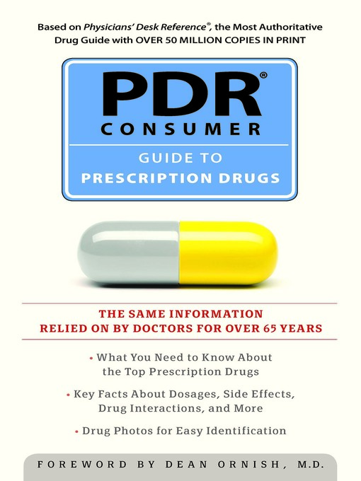 Title details for PDR Consumer Guide to Prescription Drugs by PDR Staff - Available